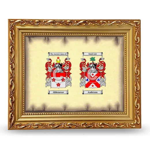 Anniversary Framed - Gold