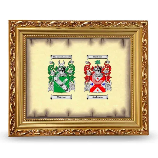 Anniversary Framed - Gold