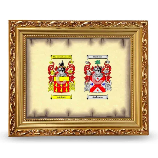 Anniversary Framed - Gold