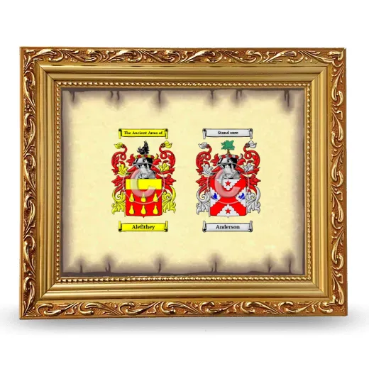 Anniversary Framed - Gold