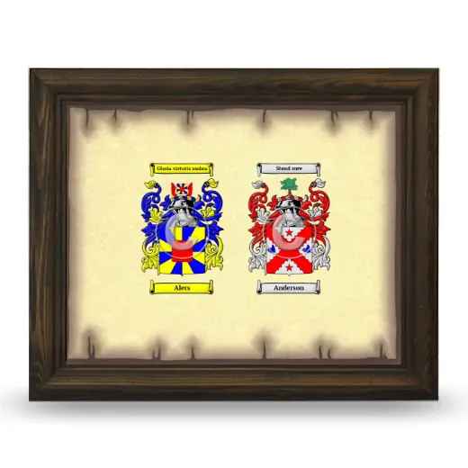 Anniversary Framed - Brown