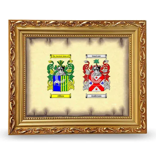 Anniversary Framed - Gold