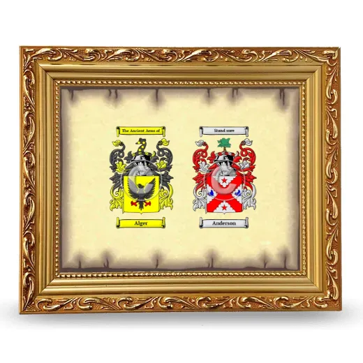 Anniversary Framed - Gold