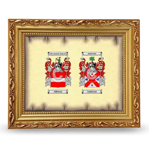 Anniversary Framed - Gold