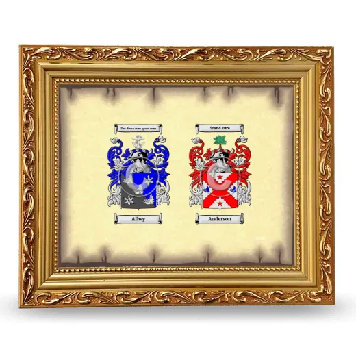 Anniversary Framed - Gold