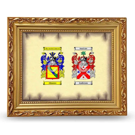 Anniversary Framed - Gold