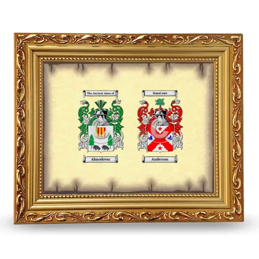 Anniversary Framed - Gold