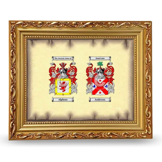 Anniversary Framed - Gold