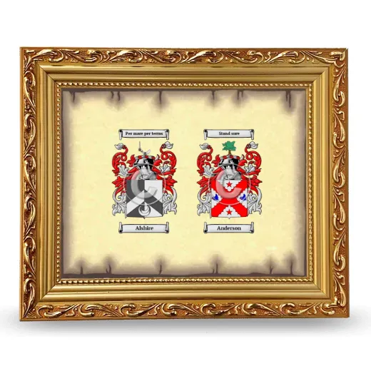 Anniversary Framed - Gold