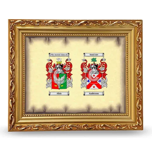 Anniversary Framed - Gold