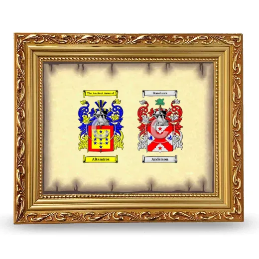 Anniversary Framed - Gold