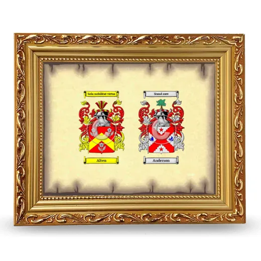 Anniversary Framed - Gold