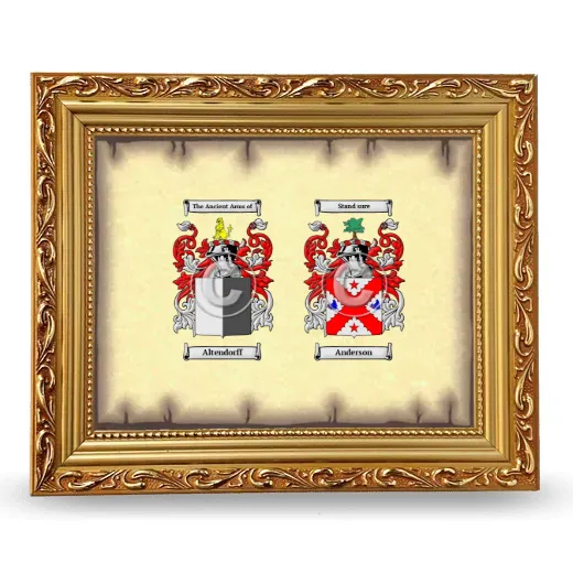 Anniversary Framed - Gold