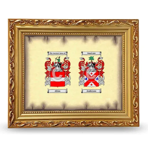 Anniversary Framed - Gold