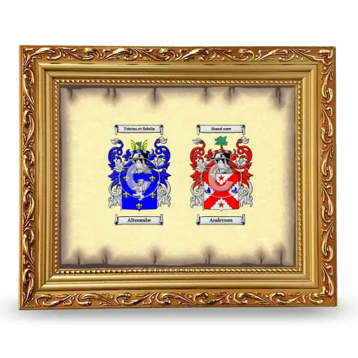 Anniversary Framed - Gold