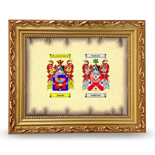 Anniversary Framed - Gold