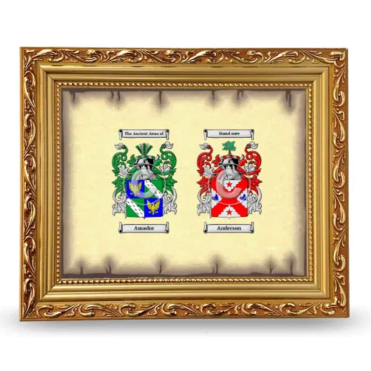 Anniversary Framed - Gold