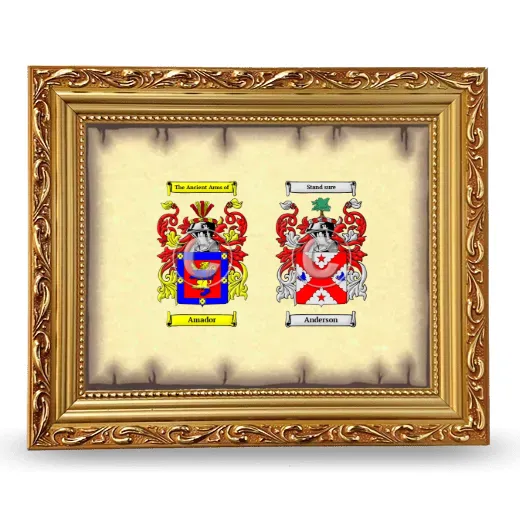 Anniversary Framed - Gold