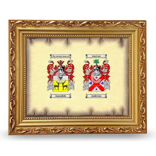 Anniversary Framed - Gold