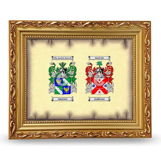 Anniversary Framed - Gold