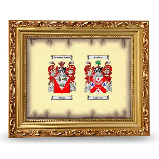 Anniversary Framed - Gold