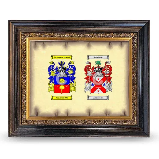 Anniversary Framed - Heirloom