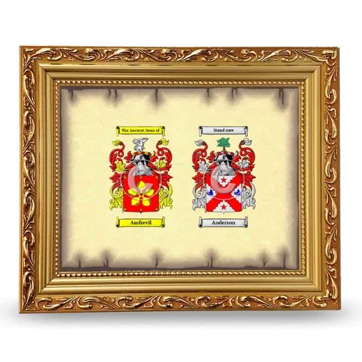 Anniversary Framed - Gold