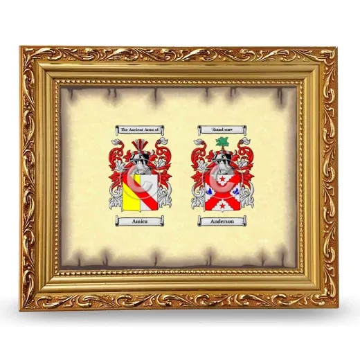 Anniversary Framed - Gold