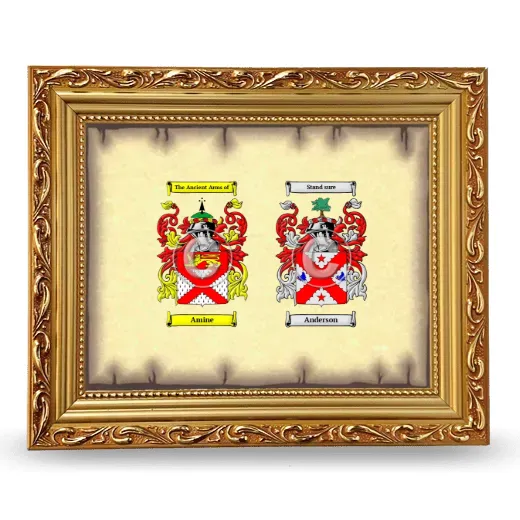 Anniversary Framed - Gold