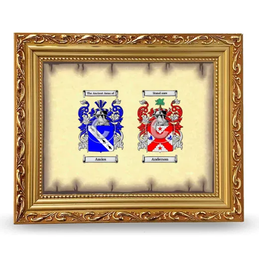 Anniversary Framed - Gold