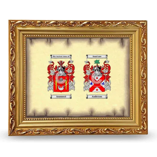 Anniversary Framed - Gold