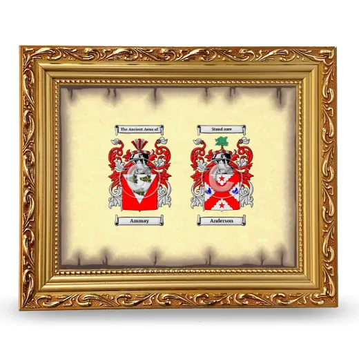 Anniversary Framed - Gold