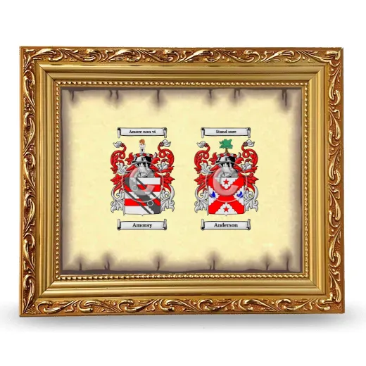 Anniversary Framed - Gold