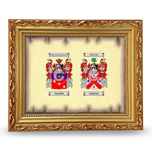 Anniversary Framed - Gold