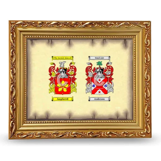 Anniversary Framed - Gold