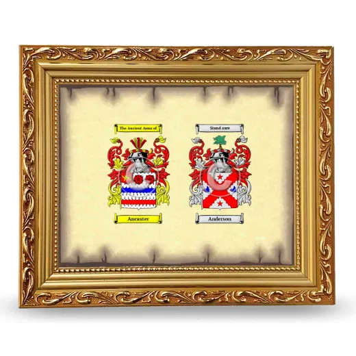 Anniversary Framed - Gold