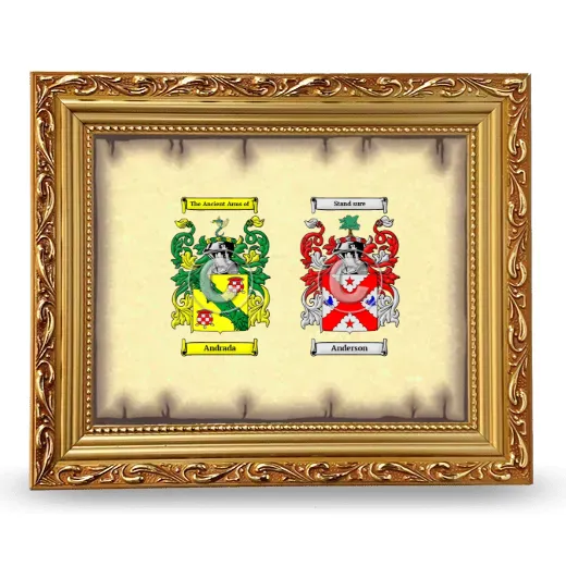 Anniversary Framed - Gold