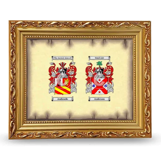 Anniversary Framed - Gold