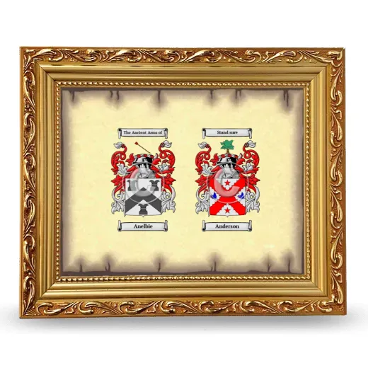 Anniversary Framed - Gold