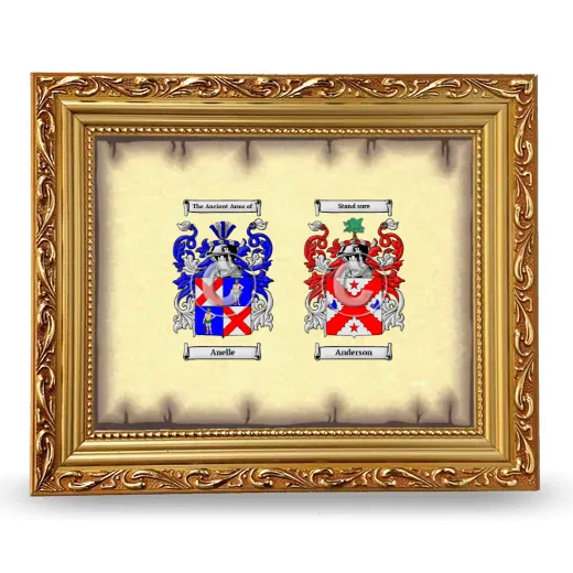 Anniversary Framed - Gold