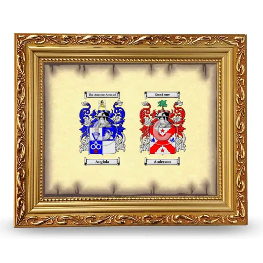 Anniversary Framed - Gold