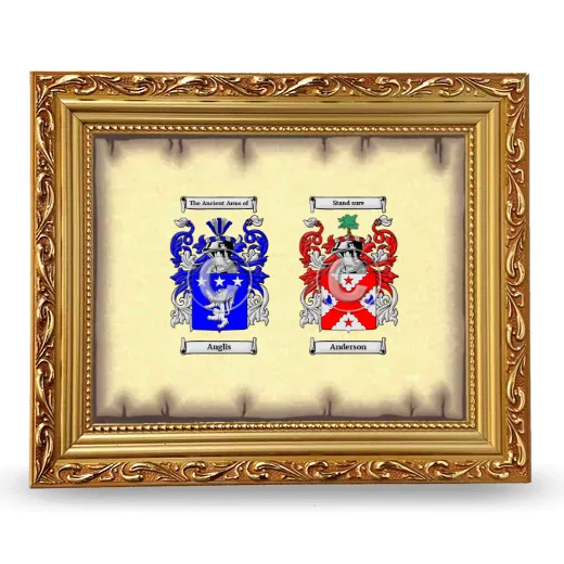 Anniversary Framed - Gold