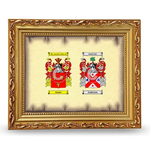 Anniversary Framed - Gold