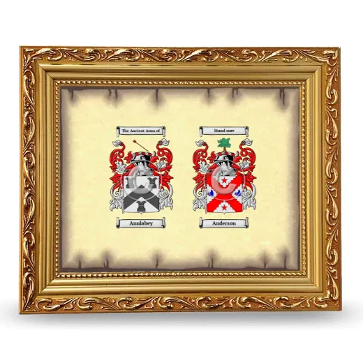 Anniversary Framed - Gold