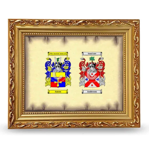 Anniversary Framed - Gold