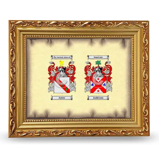 Anniversary Framed - Gold