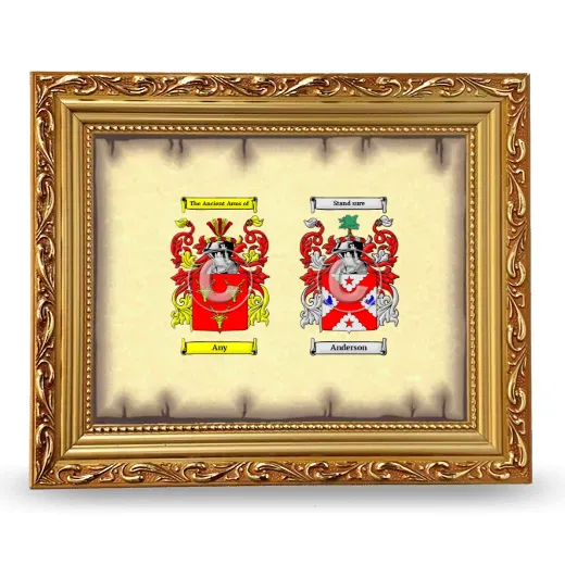 Anniversary Framed - Gold