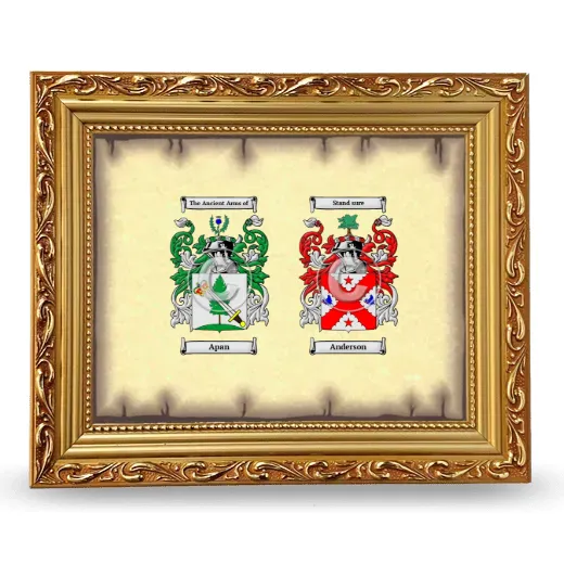 Anniversary Framed - Gold