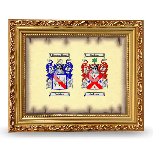 Anniversary Framed - Gold