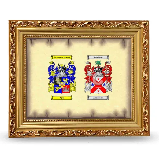 Anniversary Framed - Gold